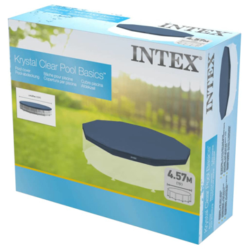 Slika Prekrivač za bazen sa metalnom konstrukcijom 457cm Intex  28032